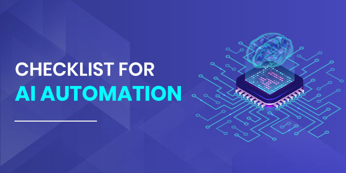 Checklist For AI Automation